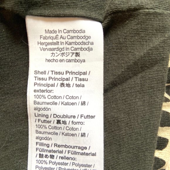 J Crew Crewcuts Quilted Cotton Jacket in Leopard Print, Girls size M (8-9), EUC - Picture 9 of 9